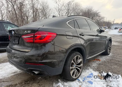 2015 BMW X6 xDrive35I z USA, uszkodzony, nr VIN 5UXKU2C50F0F94762